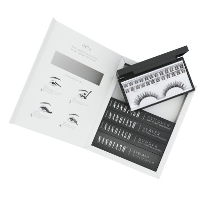 Kit complet pentru aplicarea gene false &amp;icirc;n cluster acasă Nanolash, CHARM foto
