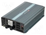 Convertor DC/AC MEAN WELL 2,2kW 12V la 230V, sinusoidă curată