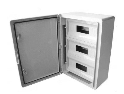 Panou electric ABS pentru distributie 500x350x190mm IP65 IK10 36 module foto