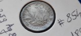 FRANTA 50 CENTIMES 1898 argint, Europa