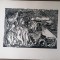 Plansa Gravura Paul I. Erdos Viata noua(Oas 1957)