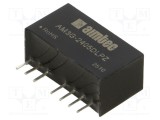 Convertor DC/DC AIMTEC 3W 18-36V intrare 5V/-5V ieșire SIP8