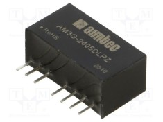 Convertor DC/DC AIMTEC 3W 18-36V intrare 5V/-5V ieșire SIP8