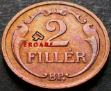 Cumpara ieftin Moneda istorica 2 FILLER / FILERI - UNGARIA, anul 1930 *cod 3580 = EROARE, Europa