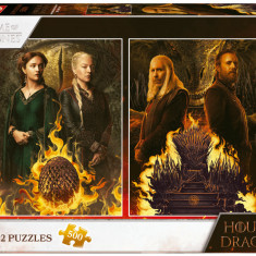 Puzzle 2x500 piese - Game of Thrones - House Of The Dragon | Educa