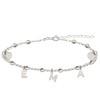Bratara Argint 925 Personalizata Nume Picior Eliana Salba Bijuterie Cadou Unicat