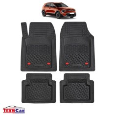 Covorase Auto TeamCar&reg; Tip Tavita Compatibile Kia Niro Generatia II (2022+) Negru Material Rezistent