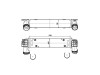Intercooler BMW Seria 1 E87/E88/E81/E82, 09.2006-09.2012, Seria 3 E90/E91/E92/E93, 10.2003-2013, motor 2.0 d, diesel, cu/fara AC, aluminiu brazat/pla