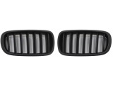 Grila masca fata fata BMW X5 (F15/F85), 10.2013-03.2019, partea stanga, negru; Tuning,