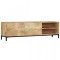 Comoda TV, 145 x 30 x 41 cm, lemn masiv de mango