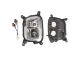 Proiector ceata KIA SORENTO (XM), 10.2012-12.2014, partea stanga, OEM/OES, tip bec H27W/2 (GE881)+H8