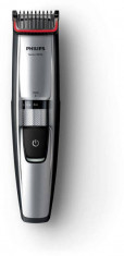 Aparat de tuns barba Philips Beardtrimmer BT5205/16, Fara fir, 70 minute, Argintiu/Crom foto