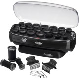 Trusă de bigudiuri electrice BaByliss RS035E, 50W, 20 bucati, Invelis ceramic, Functie Ionica