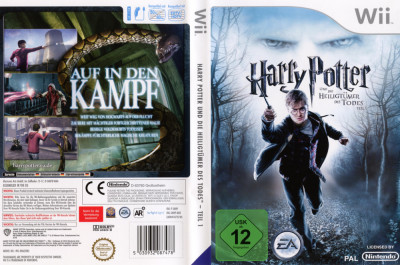 Wii Harry Potter and the deathly hallows part 1Nintendo Wii classic, Wii mini,U foto