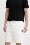 Armani Exchange pantaloni scurti din bumbac barbati, culoarea alb, XM000471 AF13109