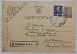 Carte postala circulata Cenzurat Ploiesti 4, 1944
