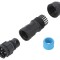 Conector circular tată 3 pini IP68