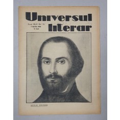 REVISTA &#039;UNIVERSUL LITERAR&#039;, ANUL XLV, NR. 15, 7 APRILIE 1929