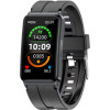 Smartband iSEN EP01 Negru, 1.47" IPS HD, ECG, Ritm cardiac, Presiune sanguina, Glicemie, Oxigen, Monitorizare somn, Bt v5.1, IP67, 210mAh