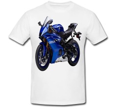 Tricou &amp;quot; 2020 yamaha r6 blue &amp;quot; foto
