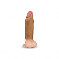 Extensie/Manson Penis Revolutionary Silicone Nature Extender, Natural, +2.5 cm