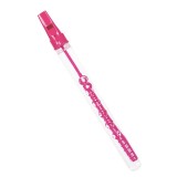 Jucarie Baloane de sapun, tip fluier, Fucsia, 40ml, 26 cm, ATU-082698, Plastic, Oem
