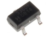 Senzor Hall 3-24VDC -40-125&deg;C