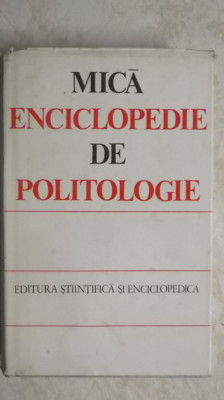 Ovidiu Trasnea, s.a. - Mica enciclopedie de politologie foto