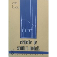 Elemente De Scriitura Modala - Dan Buciu , E784