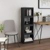 VidaXL Bibliotecă/Separator cameră, gri, 40x30x135,5 cm, lemn de pin