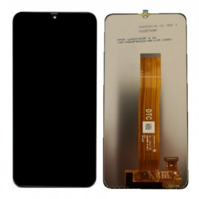 Display LCD cu touchscreen Samsung A125 Galaxy A12 (Fara Rama) Negru Original foto