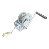 Troliu manual 450 kg cu cablu otel 4 mm, lungime 8 m