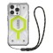 Husa MagSafe pentru Apple iPhone 16 Pro Max, Urban Armor Gear, Pathfinder Clear with Lanyard, Verde