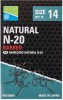Carlige Preston Natural N-20, Nr.14, 15buc/pac, Preston Innovations