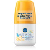 NIVEA SUN Babies &amp; Kids lapte de soare pentru copii roll-on SPF 50+ 50 ml