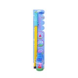 Set bagheta 50cm + solutie pentru baloane de sapun, 250ml, Peppa Pig &ndash; TUBAN