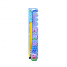 Set bagheta 50cm + solutie pentru baloane de sapun, 250ml, Peppa Pig &ndash; TUBAN