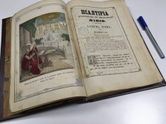 PSALTIREA BUCURESTI 1854- FORMAT MARE/&rdquo;DE STRANA&rdquo; 29 X 19 CM.- RECOPERTATA LUX !