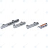 Set chei laterale 4 buc argintiu pentru iPhone X