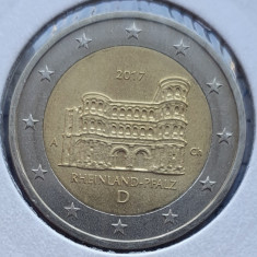 Germania 2 euro 2017 - Bundesländer – Rhineland-Palatinate - km 356 - D66001