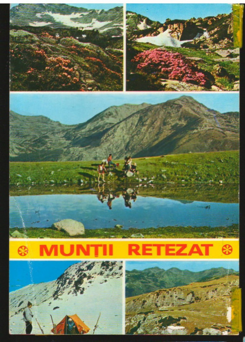 CPI B12473 CARTE POSTALA - MUNTII RETEZAT