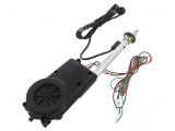 Antenă electrică telescopică argintie 0,79m AM/FM