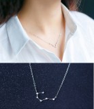 Colier din argint cu Constelatia RAC silver cod ARG02D, Argintboutique