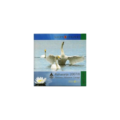 Finlanda 2007 II - Set complet de euro bancar de la 1 cent la 5 euro BU foto