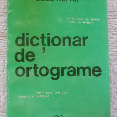 Dicționar de ortograme - Victor Iancu, Săluc Horvat