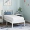 vidaXL Saltea cu Strat de Nucă de Cocos Alb 60 x 120 cm 4106423