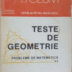 Teste de geometrie probleme de matematica vol 2 Catalin-Petru Nicolescu