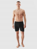Șort de ciclism cu inserție din gel pentru bărbați - negru, 4F Sportswear