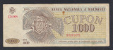 A7277 Moldova 1000 lei 1993 CUPON