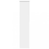 Jaluzea cu role opace alb 40x230 cm lățime material 35,7 cm